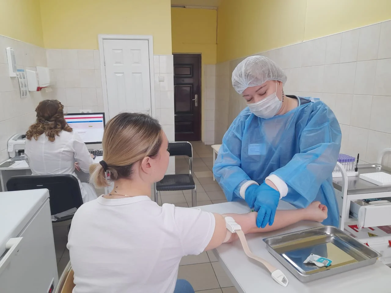 В поликлинике на улице Университетской проверяют иммунитет