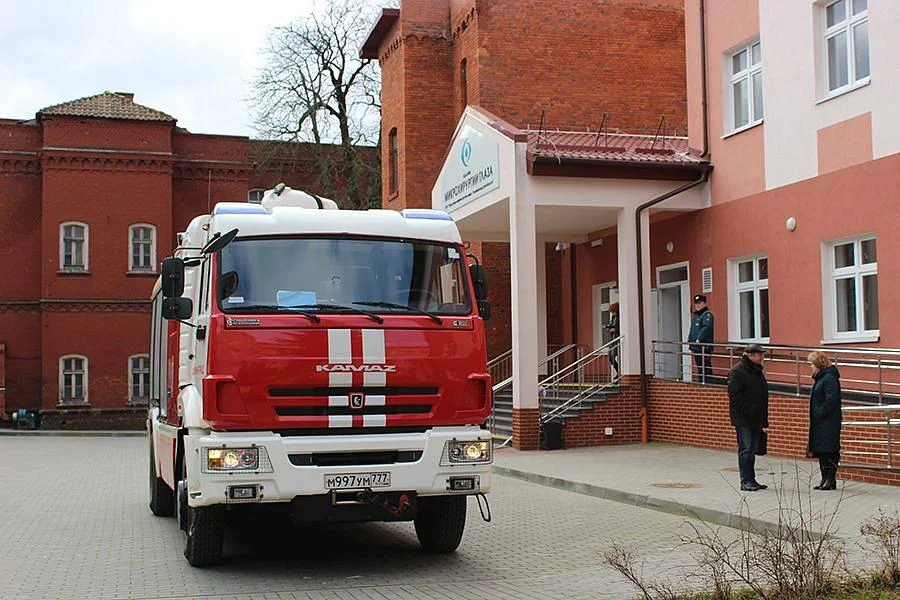 Учебный пожар в областной больнице успешно ликвидирован Учебный пожар в областной больнице успешно ликвидирован