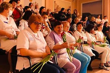 Очень теплым и душевным получилось сегодняшнее поздравление милых дам в честь Международного дня 8 Марта