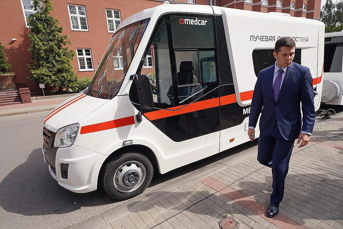 В регионе начинают работать два новых передвижных медицинских комплекса