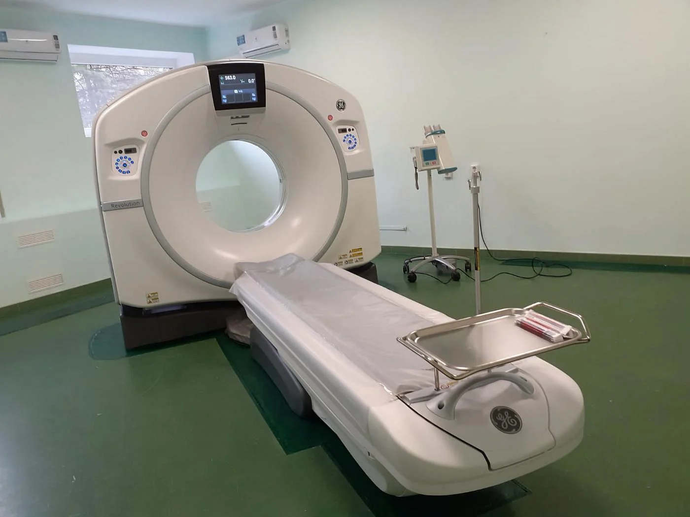 Подготовлена проектно-сметная документация на ремонт помещений для установки двух компьютерных томографов Подготовлена проектно-сметная документация на ремонт помещений для установки двух компьютерных томографов