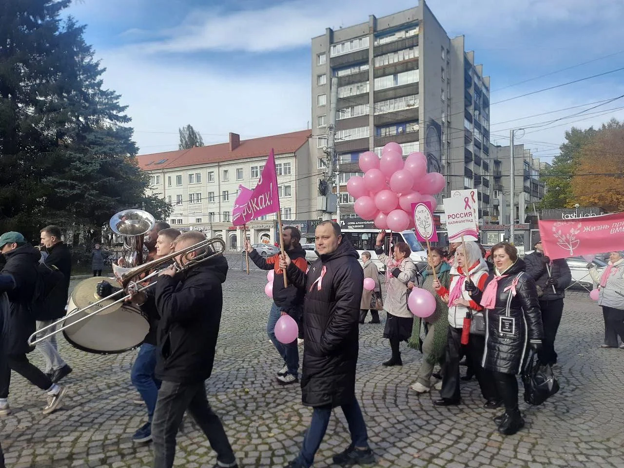 В Калининграде прошел ставший уже традиционным Марш против рака В Калининграде прошел ставший уже традиционным Марш против рака