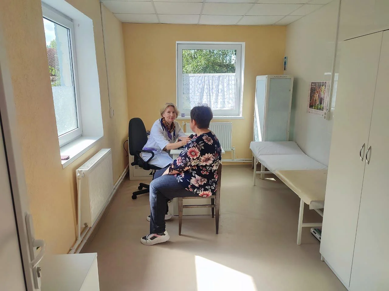 В ФАПе поселка Узловое под Краснознаменском активно проводится выездная диспансеризация населения В ФАПе поселка Узловое под Краснознаменском активно проводится выездная диспансеризация населения