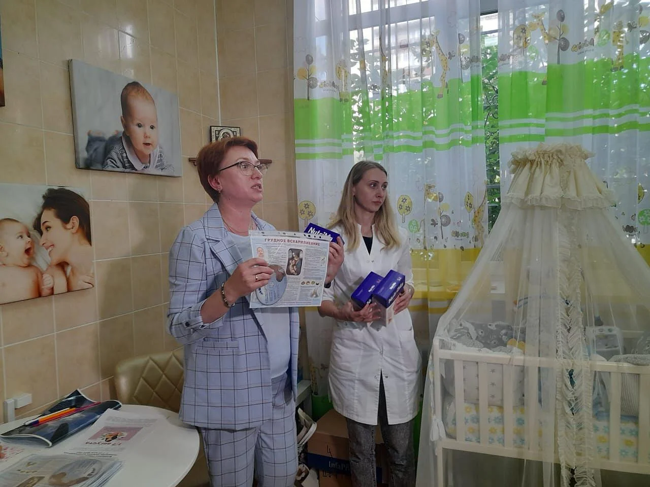 В женской консультации роддома №4 в Калининграде большое внимание уделяется пропаганде грудного вскармливания В женской консультации роддома №4 в Калининграде большое внимание уделяется пропаганде грудного вскармливания