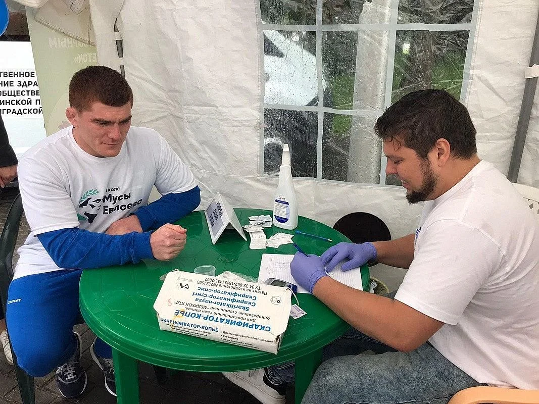 В День города Калининграда более трехсот человек проверили состояние здоровья  В День города Калининграда более трехсот человек проверили состояние здоровья